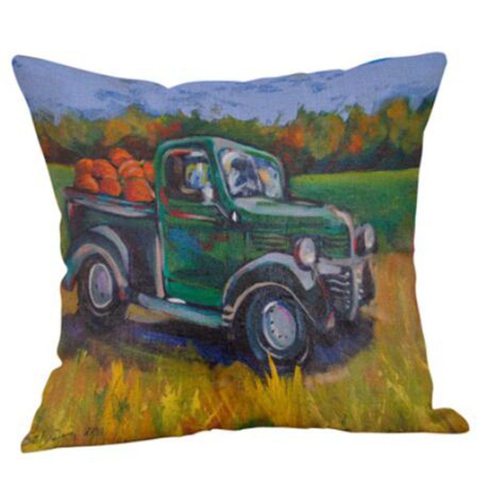 MA Pumpkin Pattern Pillowcase Soft Sofa Cushion Cover Pillow Case Fashion Decor