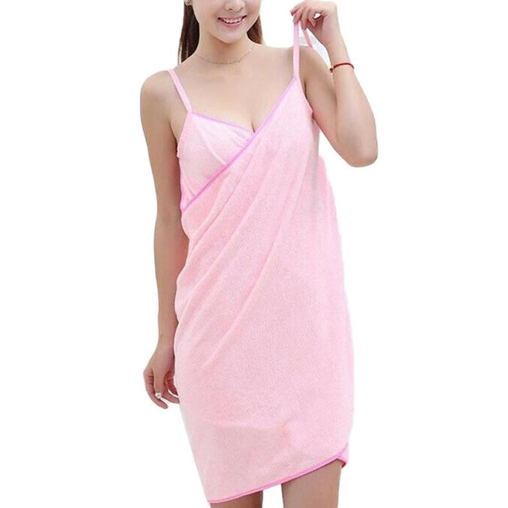 1PC Home Textile Towel Women Robes Bath Wearable Towel Sleeping Lady Drying Fast Beach Nightwear Womens Spa Dress Magical
