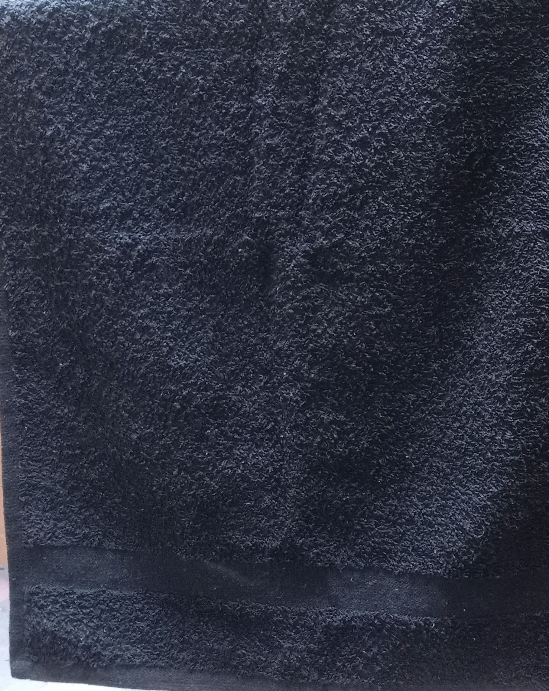 Hand Towels, Size(16 inch X 27 inch), Black color, Pillow Size.