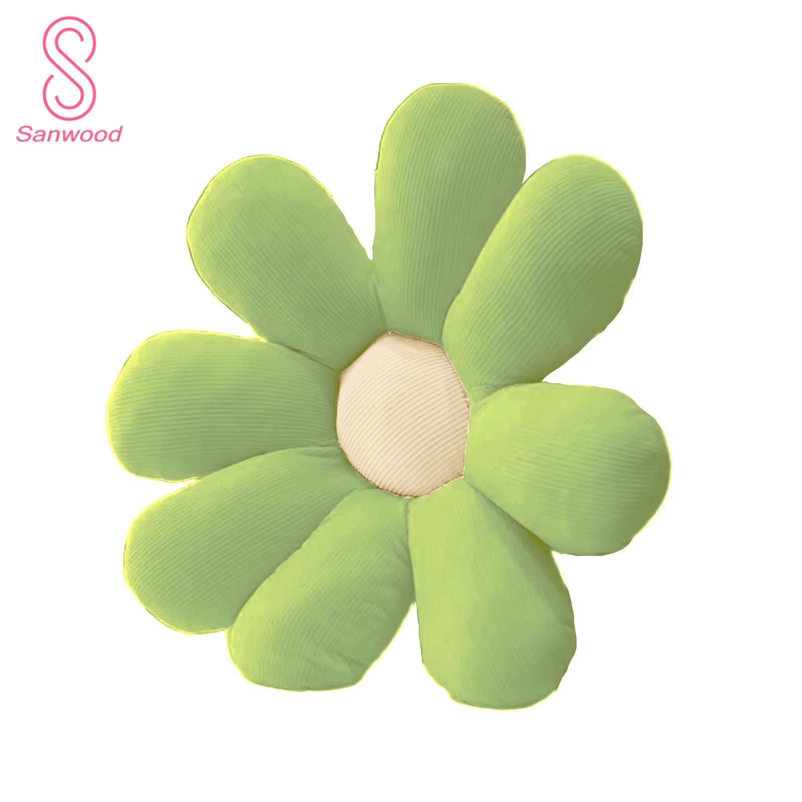 Flower Shaped Plush Pillow Breathable PP Cotton Creative Sleeping Seat Cushion for Relax