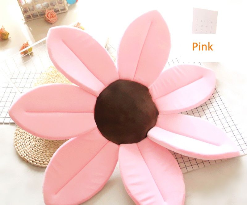Baby Shower Blooming Flower Newborn Bathtub Foldable shark shape Cushion skin Bath pad portable bath tub Soft Seat Play mat 80cm