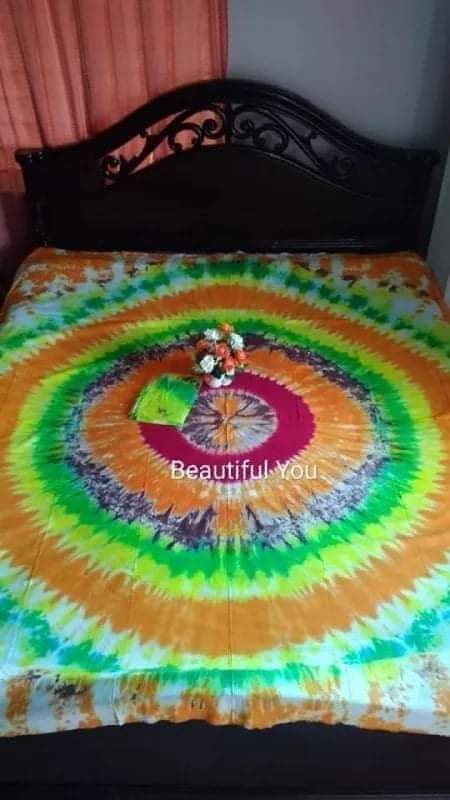 Bedsheet Set with Two Pillow Covers_Pure Cotton, Uniquely Designed Cotton, Uniquely Designed