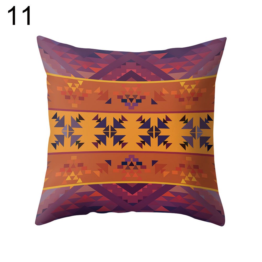 Vintage Geometric Triangle Throw Pillow Case Cushion Cover Sofa Bedding Atricles