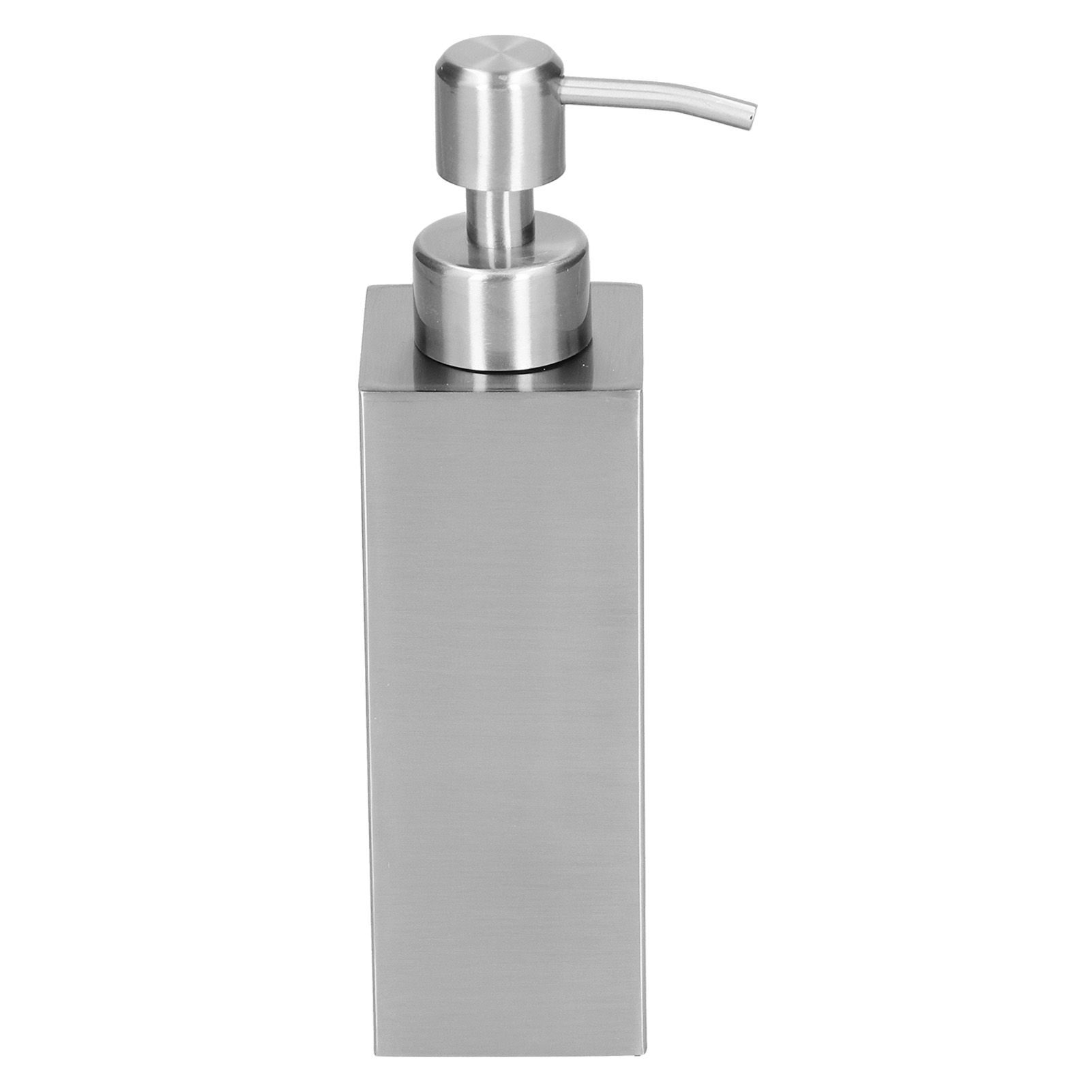Chenmeng La 250ml Soap Dispenser Manual Press 304 Stainless Steel Lotion Bottle for Shopping Mall Hotel