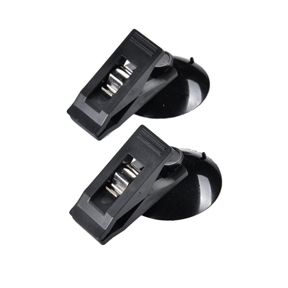 Car Interior Window Clip Plasticr For Sunshade Curtain Towel Ticket black