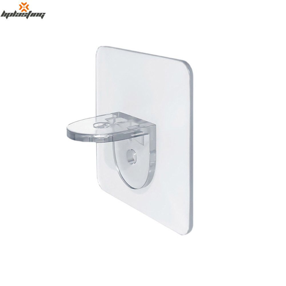 Upgraded and strengthened non-perforated adhesive adhesive seamless transparent wardrobe partition support kitchen cutting board rack