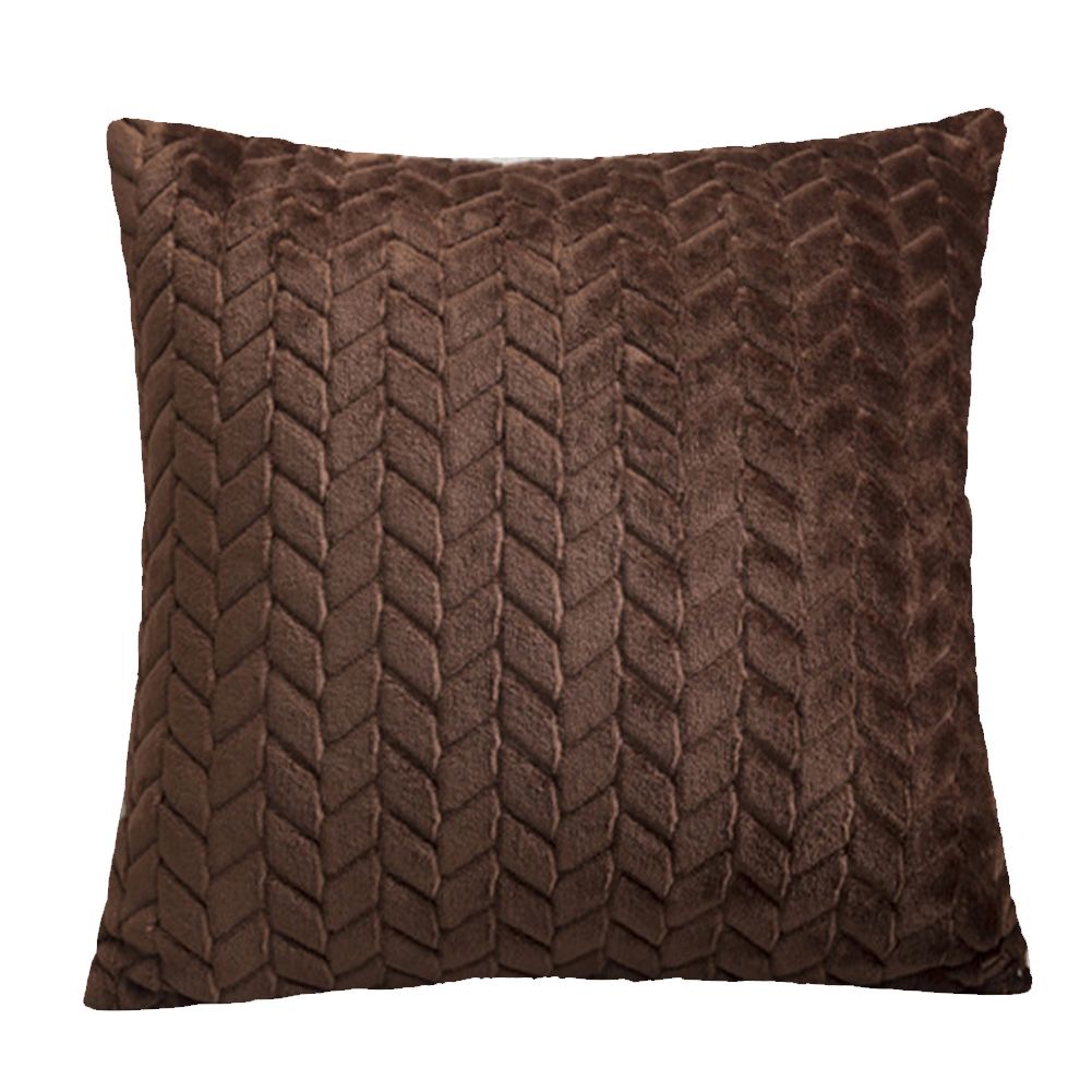Plush Case Throw Pillow Cushion Cover Sofa Bed Car Cafe Office Room Decoration