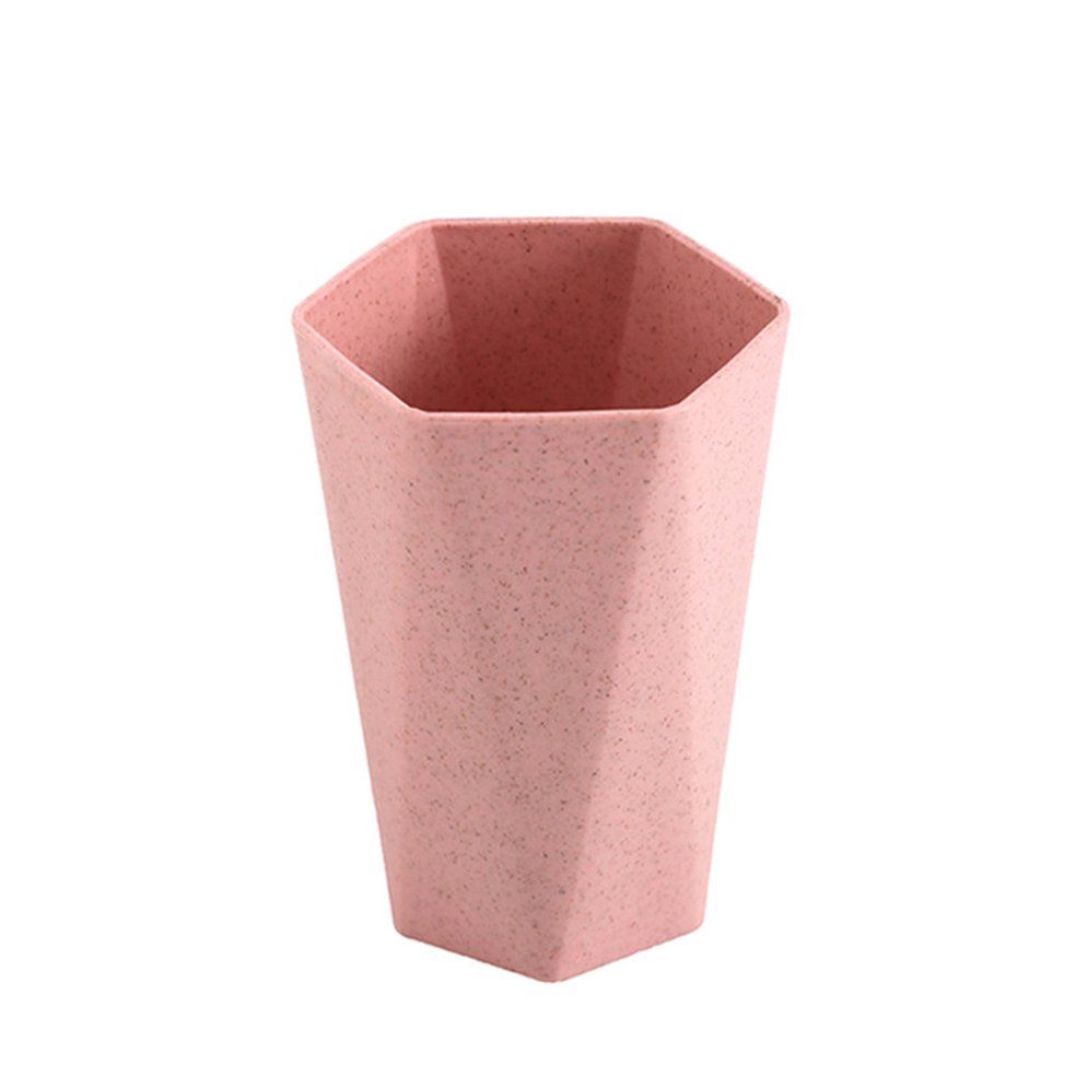 Lala Wheat Straw Rhombus Cup Brushing Cup Mouth Cup Household Couple Toothbrush Cup Maixiang Washing Cup