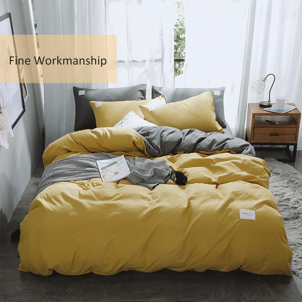4Pcs/Set Duvet Cover & Bed Sheet & 2Pcs Pillowcase Bedding Sets Bedclothes Home Bedroom Supplies (size 3)