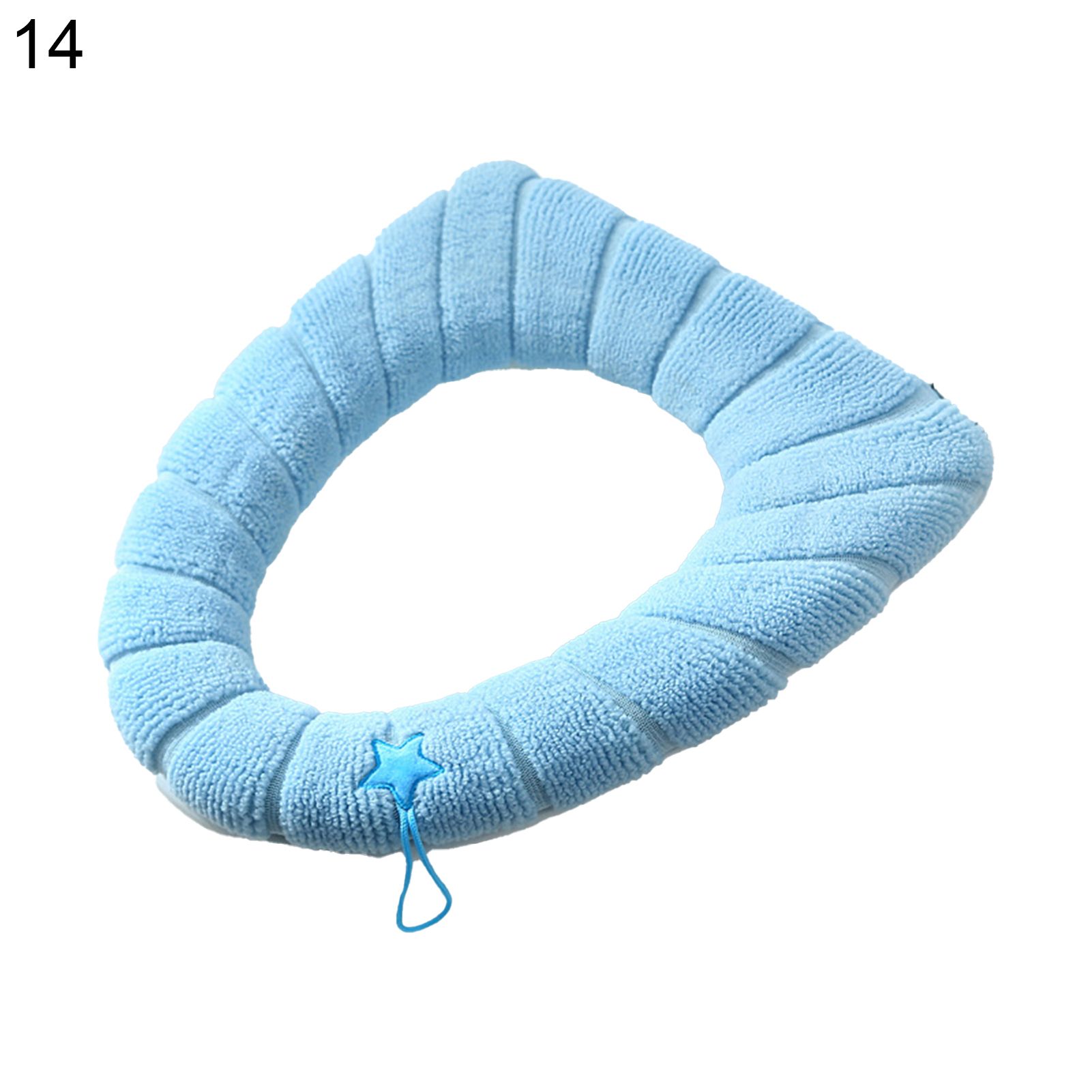 Toilet Seat Cover Breathable Anti-shrink Elastic Toilet Seat Cushion