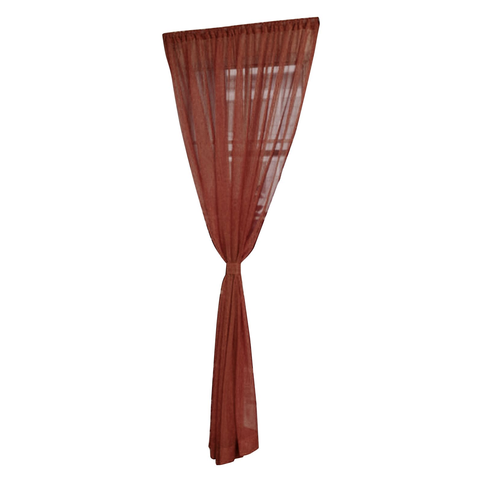 Door Drape Light Transmission Girls Romantic Window Drape