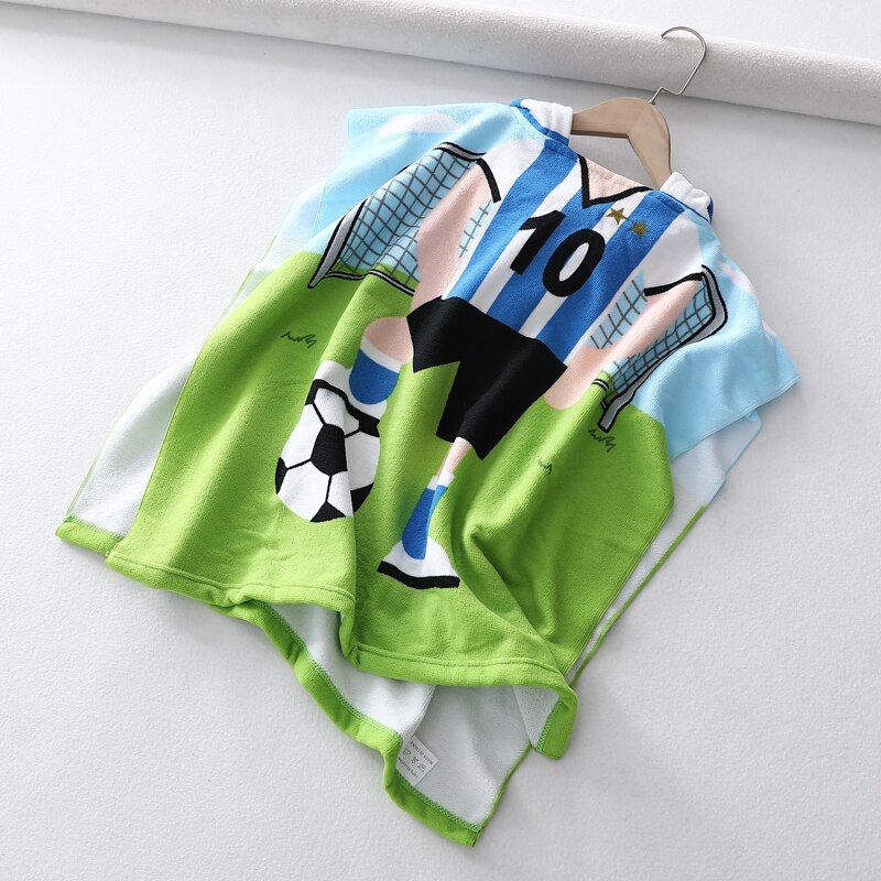 Animal Baby Hooded Bath Towel Children Kids Bathrobe Towels Bath Robe Quick Dry Absorbent Microfiber Travel Sports Beach Towel