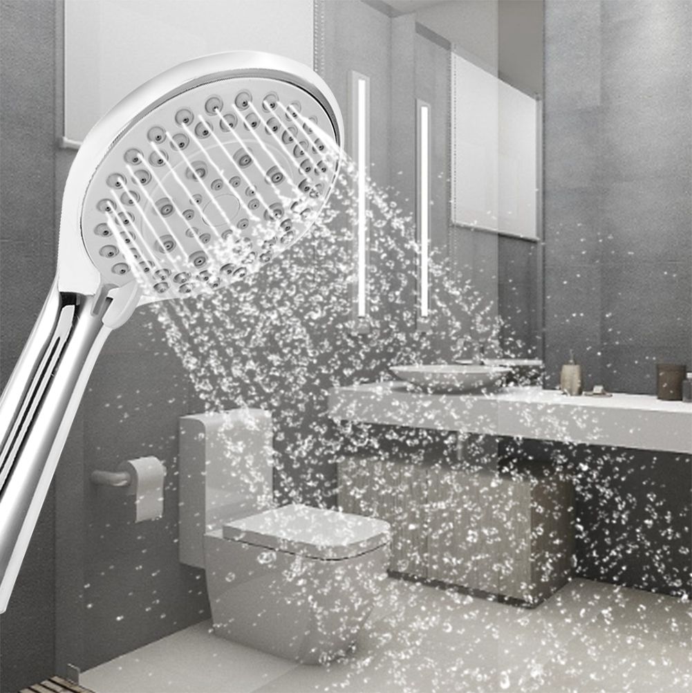 Adjustable Handheld Shower Faucet Head Set Showering Kit for Home Bathroom Use