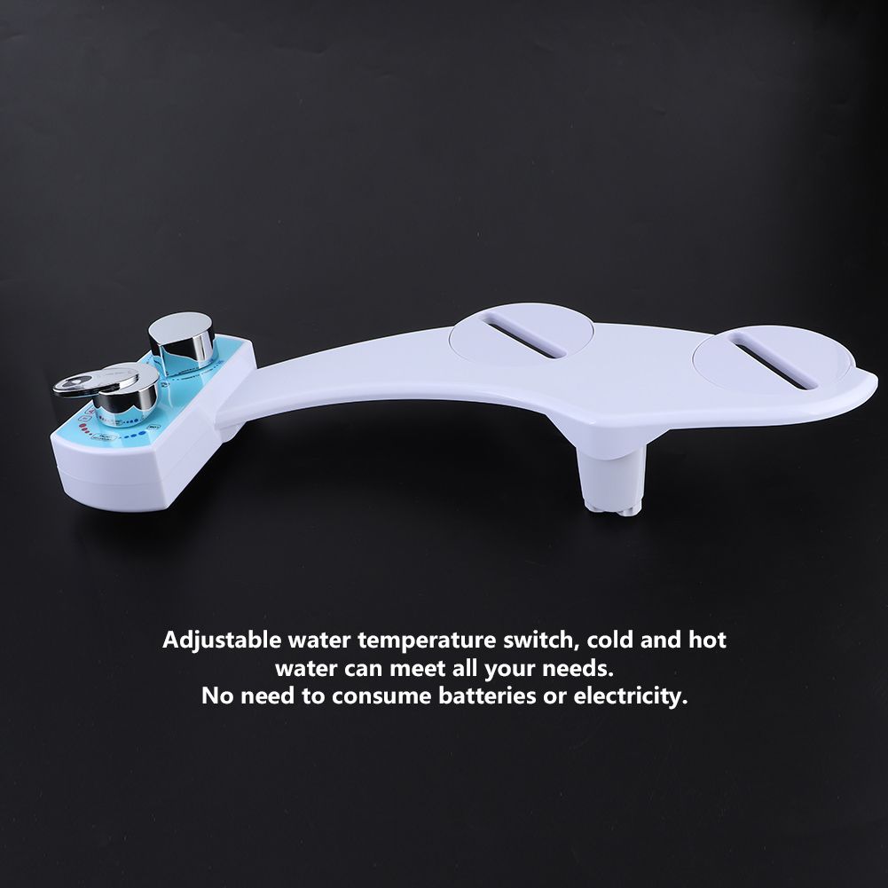 Non-Electric Bidet Spray Bathroom Toilet Attachment Hot And Cold Water F MB