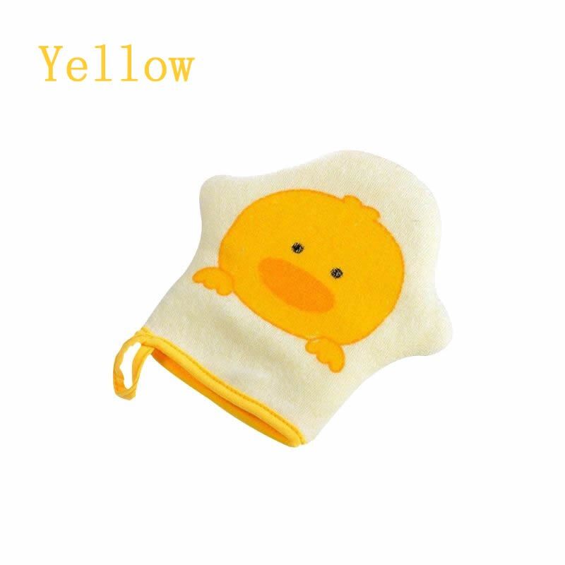 Cartoon Super Soft Cotton Baby Bath Shower Brush Glove Cute Animal Pattern Children Sponge Rubbing Towel Ball T3LA