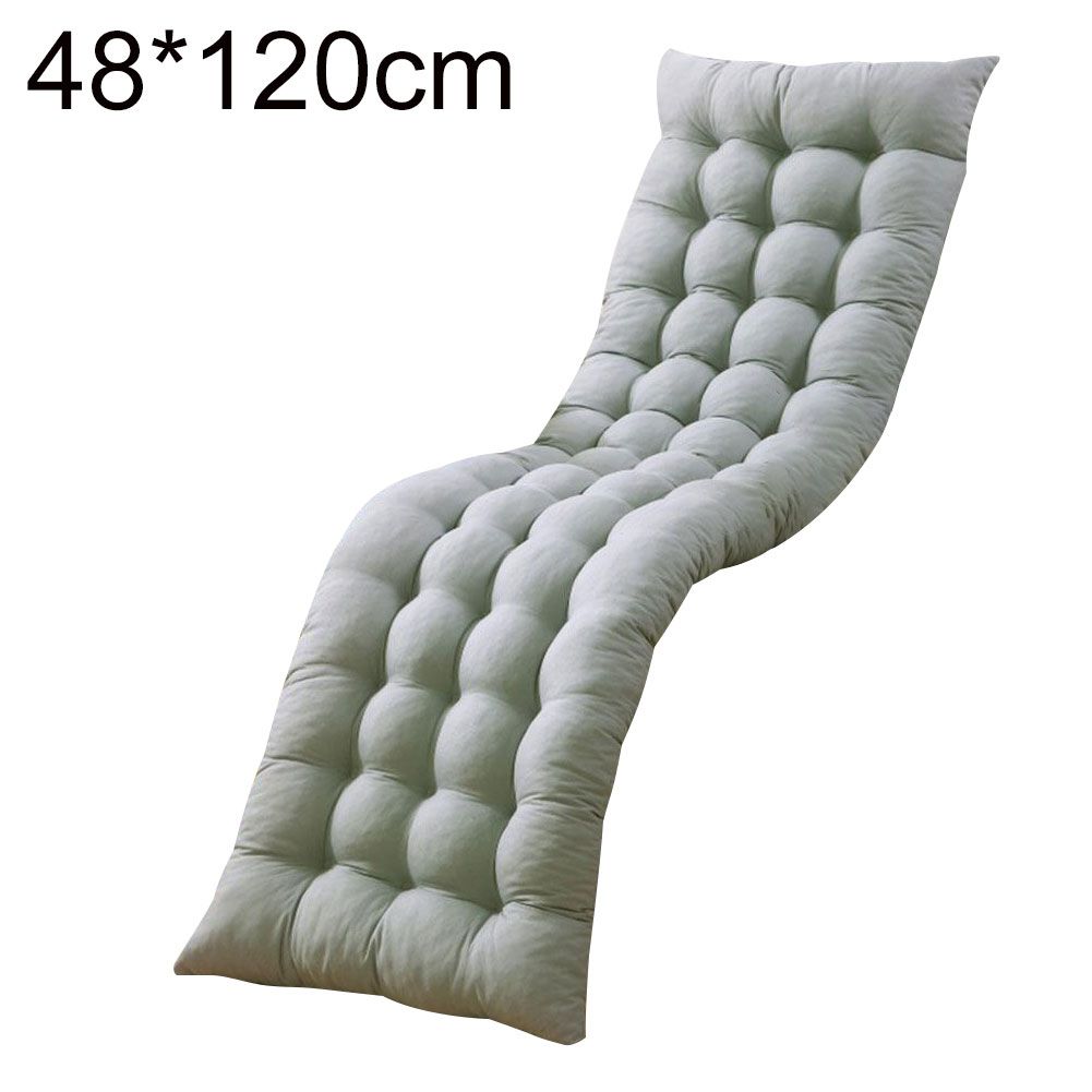 Winter Foldable Thicken Double-sided Chair Cushion Soft Warm Recliner Seat Mat
