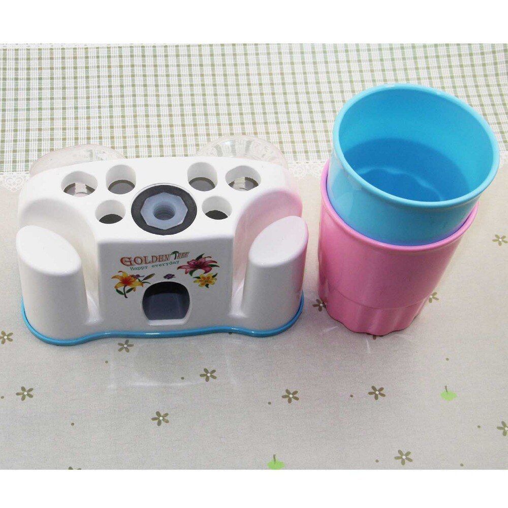 3in 1 Vacuum Suction Cups Automatic Toothpaste Holder