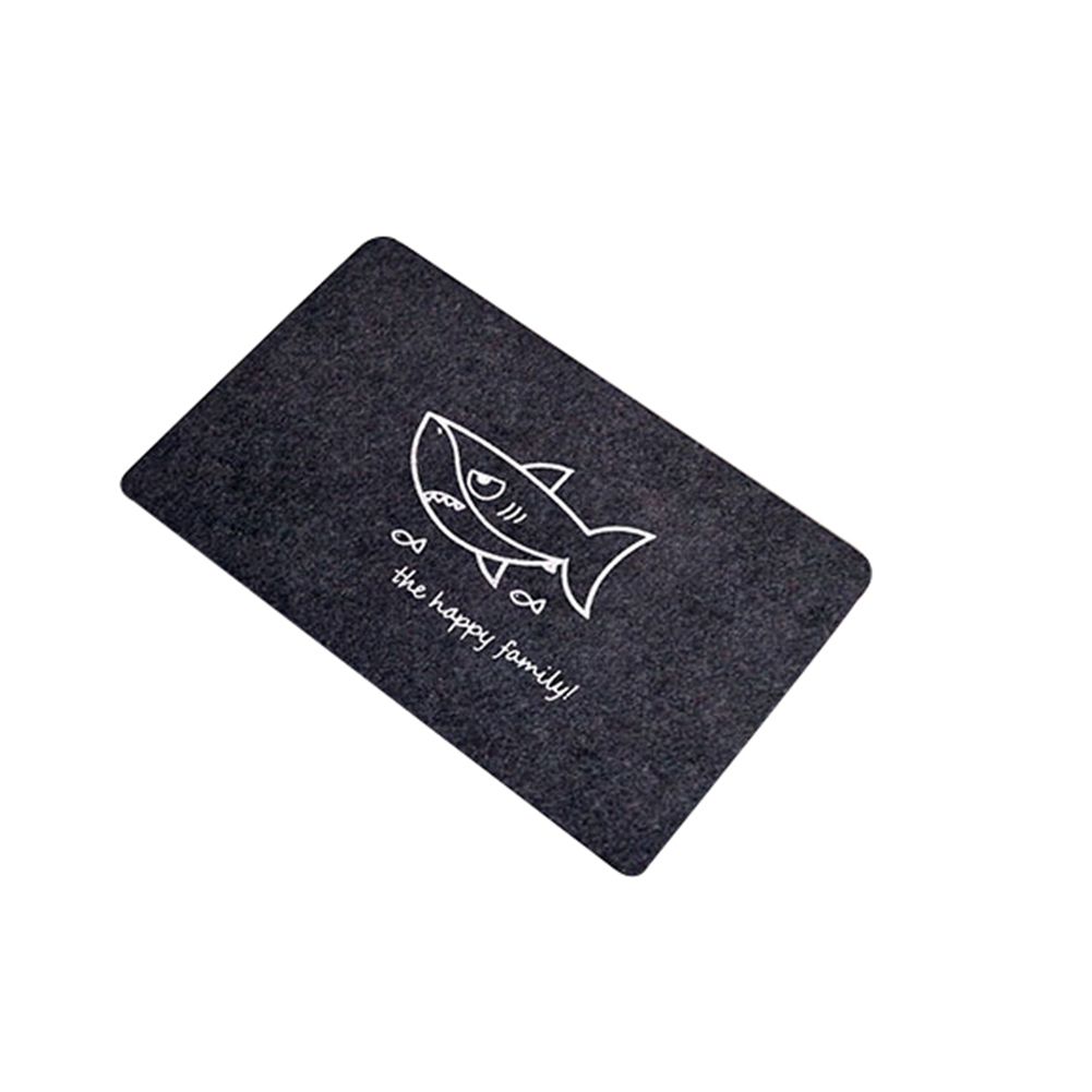 Shark Tower Home Kitchen Bathroom Anti-Slip Door Mat Floor Entrance Rug Carpet