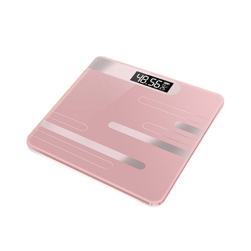 Weight Scale LCD Display Glass Bathroom Body Floor Scales Bath Scale Body Weighing Digital Body Smart Electronic Scales