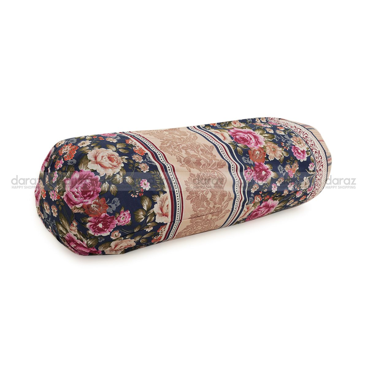 Cotton Side Pillow Cover -  Multicolor