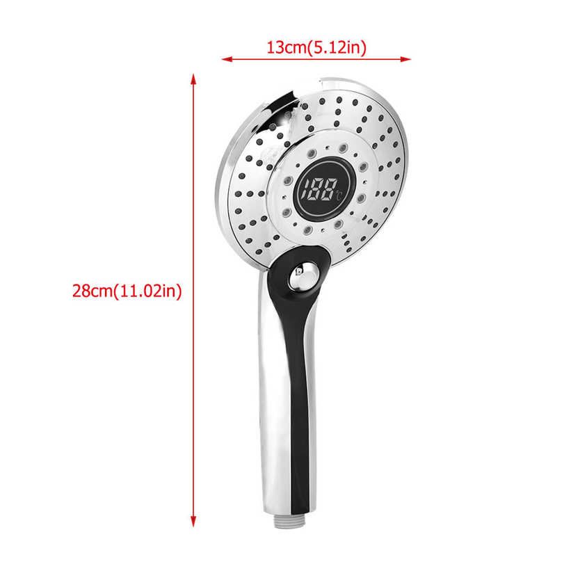 High Turbo Pressure Shower Head Bathroom Powerful Energy Water Saving Filter