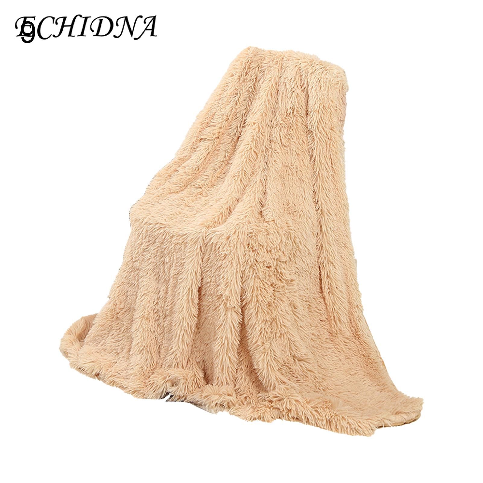 ECHIDNA Blanket Decor Shaggy Breathable Plush Fleece Comfy Throw Blankets