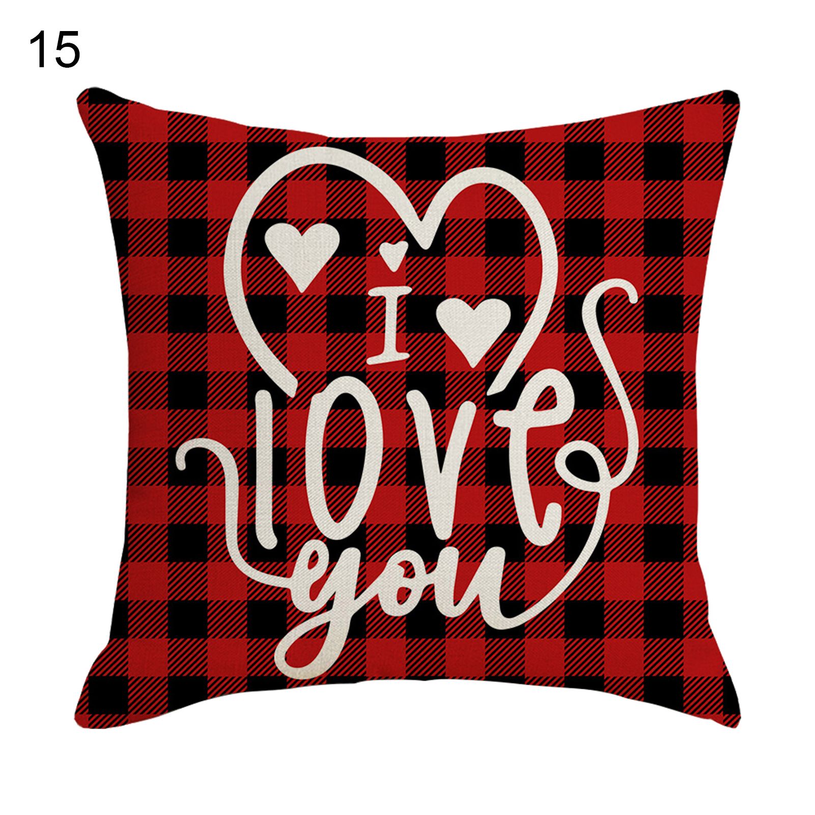 Fine Knitted Flax Creative Pillowcase Beautiful Festive Touch Cushion Cover for Home