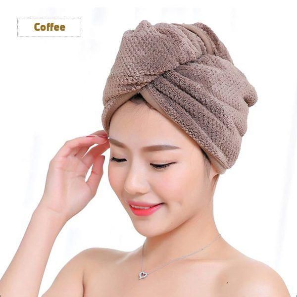 Dry Hair Cap Microfiber Quick Towel Magic Hair Towel Wrap for Women Absorbent Towel