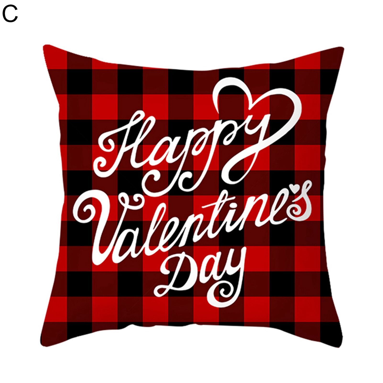 Pillow Cover Removable Invisible Zipper Flax Decorative Stylish Printing Pillowslip Household Supplies