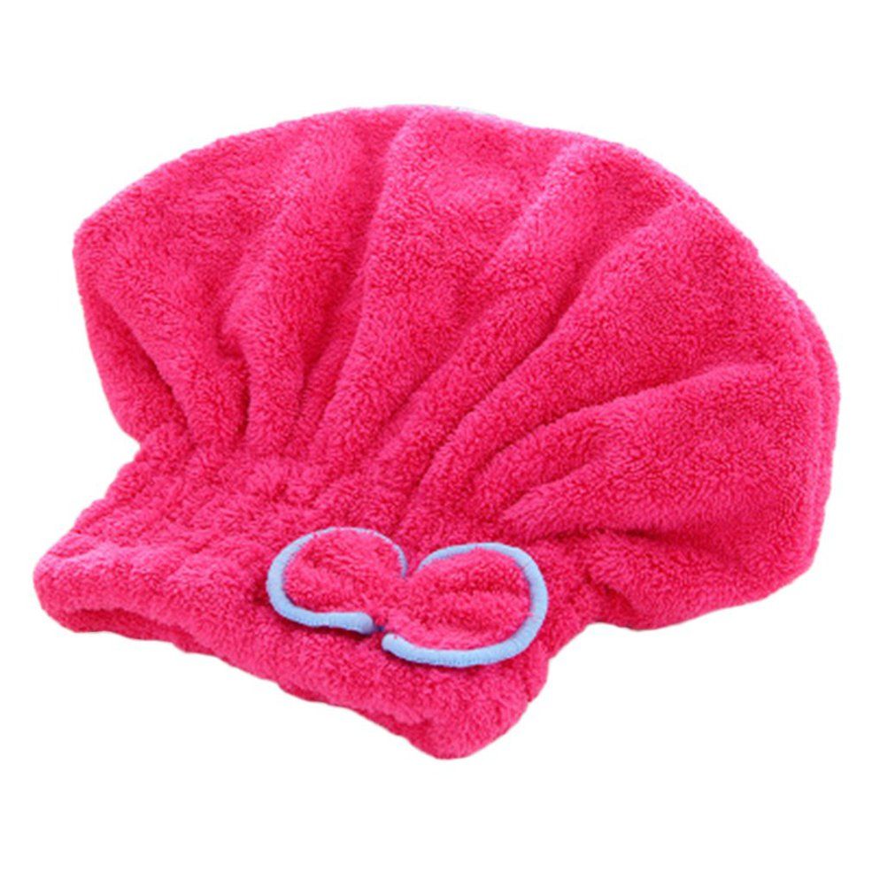 Quick-drying Hair Drying Hat Head Wrap Cap Bathing Super Absorbent Shower Cap