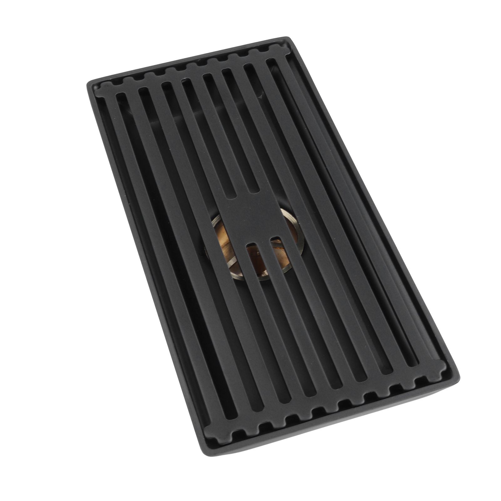 Jinyi Floor Strainer Black Painting Corrosion Resistant Shower Drain Self