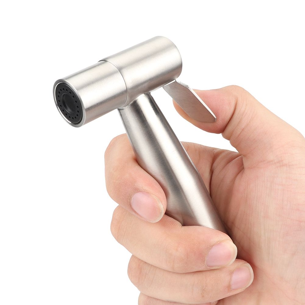 Handheld Bidet Sprayer Shower Nozzle Toilet for Household Bathroom Kitchen Cleaning