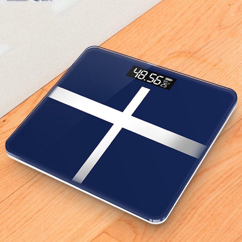 New Digital Weight Scale Bathroom Floor Body Scale Glass Smart Electronic Scales  LCD Display Body Weighing