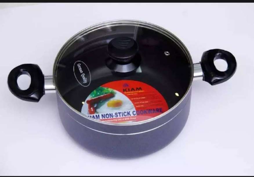 Kiam Non sticc Casserole 30 cm Classsic  with Glass