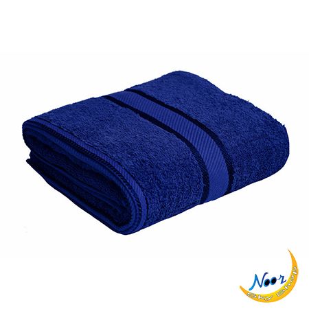 Bath Towel Pure Cotton 50X100 Cm 20 X39 Size - Blue