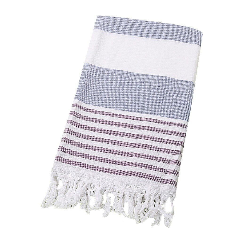 Turkish High Quality Cotton Bath Towel Beach Spa Sauna Yoga Fringed Jacquard Towel Bathrobe Terry Cotton Microfiber 100X180CM