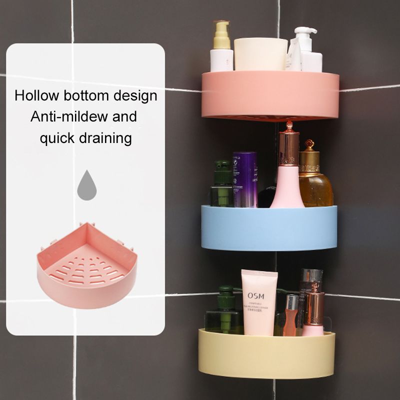 1 pcs Kitchen Durable Suction Cup Drainage Shelf Dish Sponge Storage Rack Holder Kitchen storage rack Wall mounted