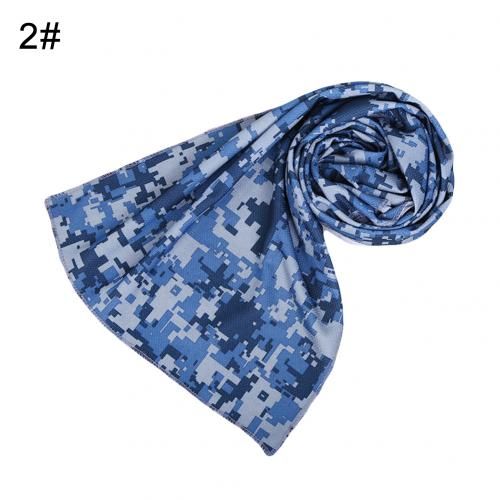 1PC cooling towel Ice Towel Portable Camouflage Cooling Cold Towel Outdoor Sports Running Gym Yoga Cooler