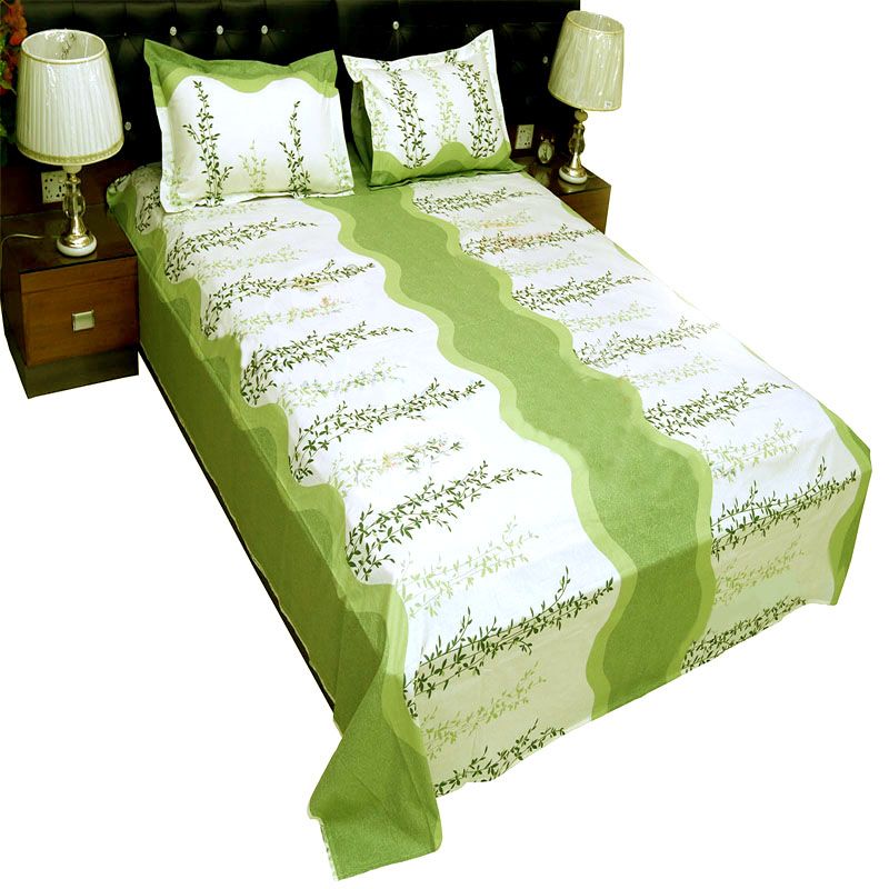 Double Size Bed Sheet 3 Piece Set
