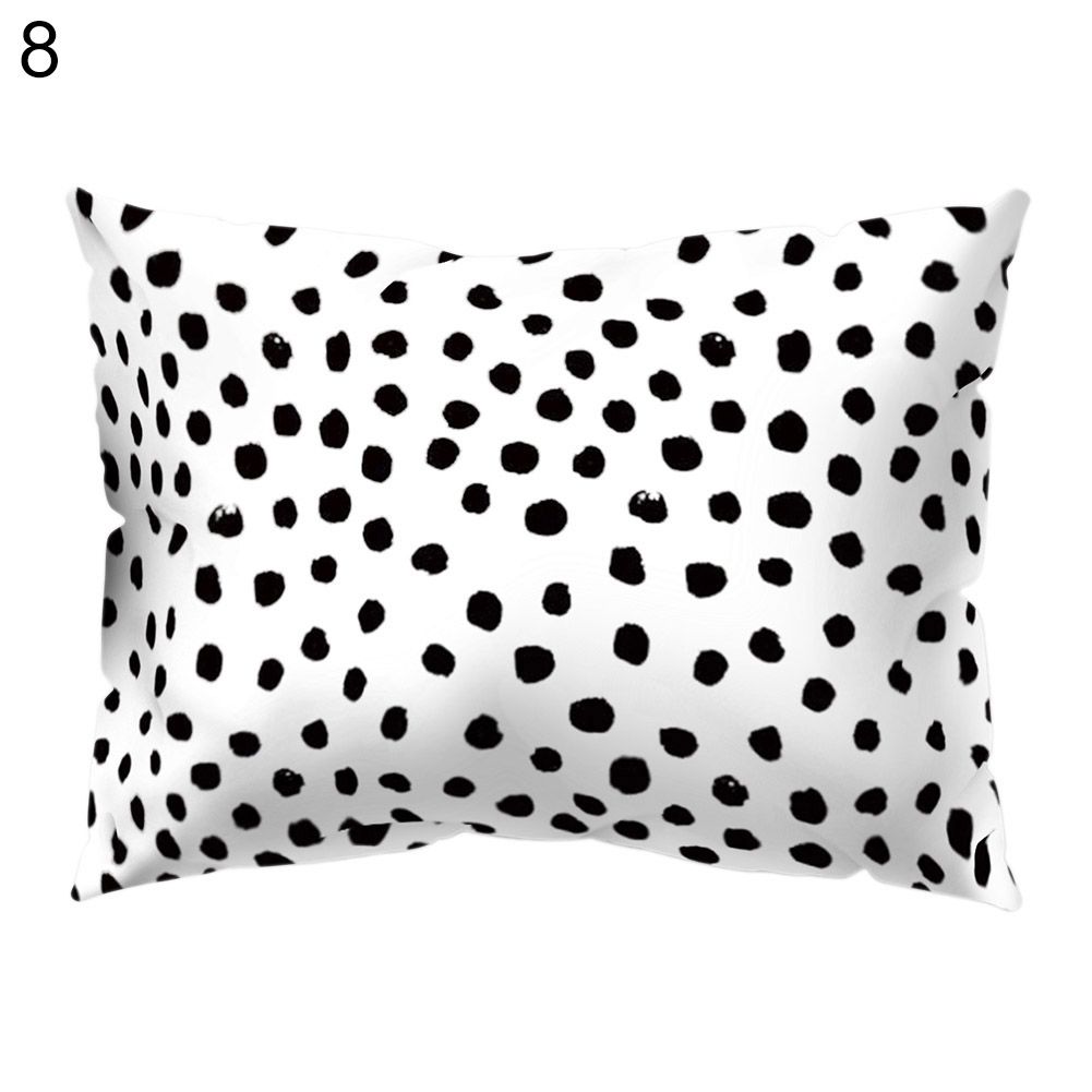 Geometric Pattern Heart Cross Throw Pillow Case Cushion Cover Sofa Bed Car Decor
