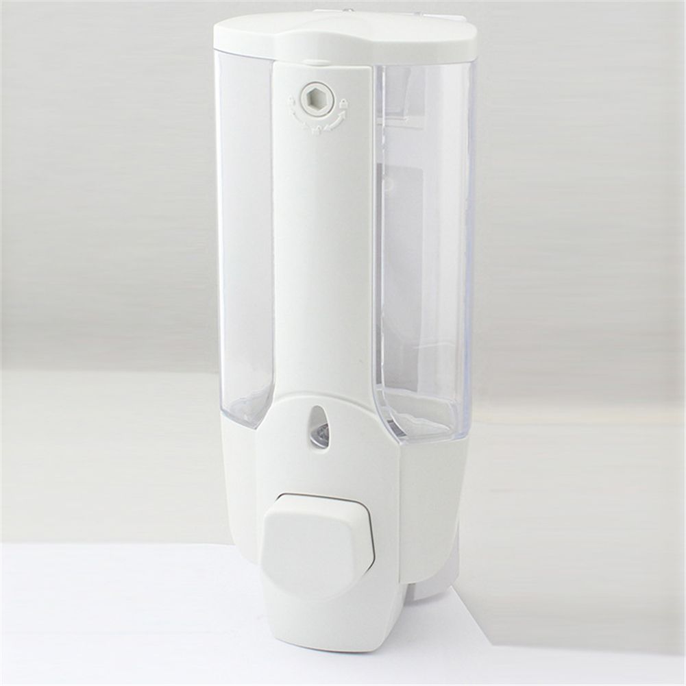 Wall Mount Soap Dispenser, Single-Head Manual Hand Liquid Shampoo Shower Gel Dispenser Lotion Container for home
