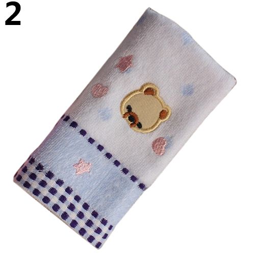 Lovely Cartoon Bear Baby Kids Cotton Soft Water Absorption Face Bath Towel