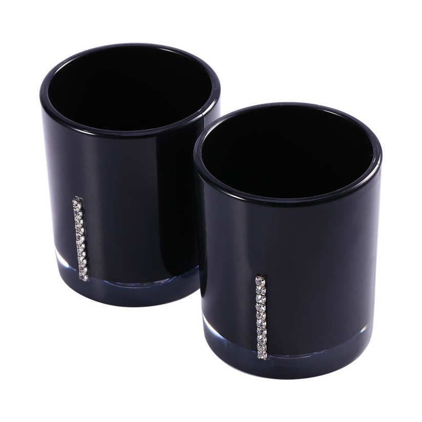 Toilet Brush Holder 5PC/Set Acrylic Bathroom Accessories Bath Cup Bottle Toothbrush Soap Dish
