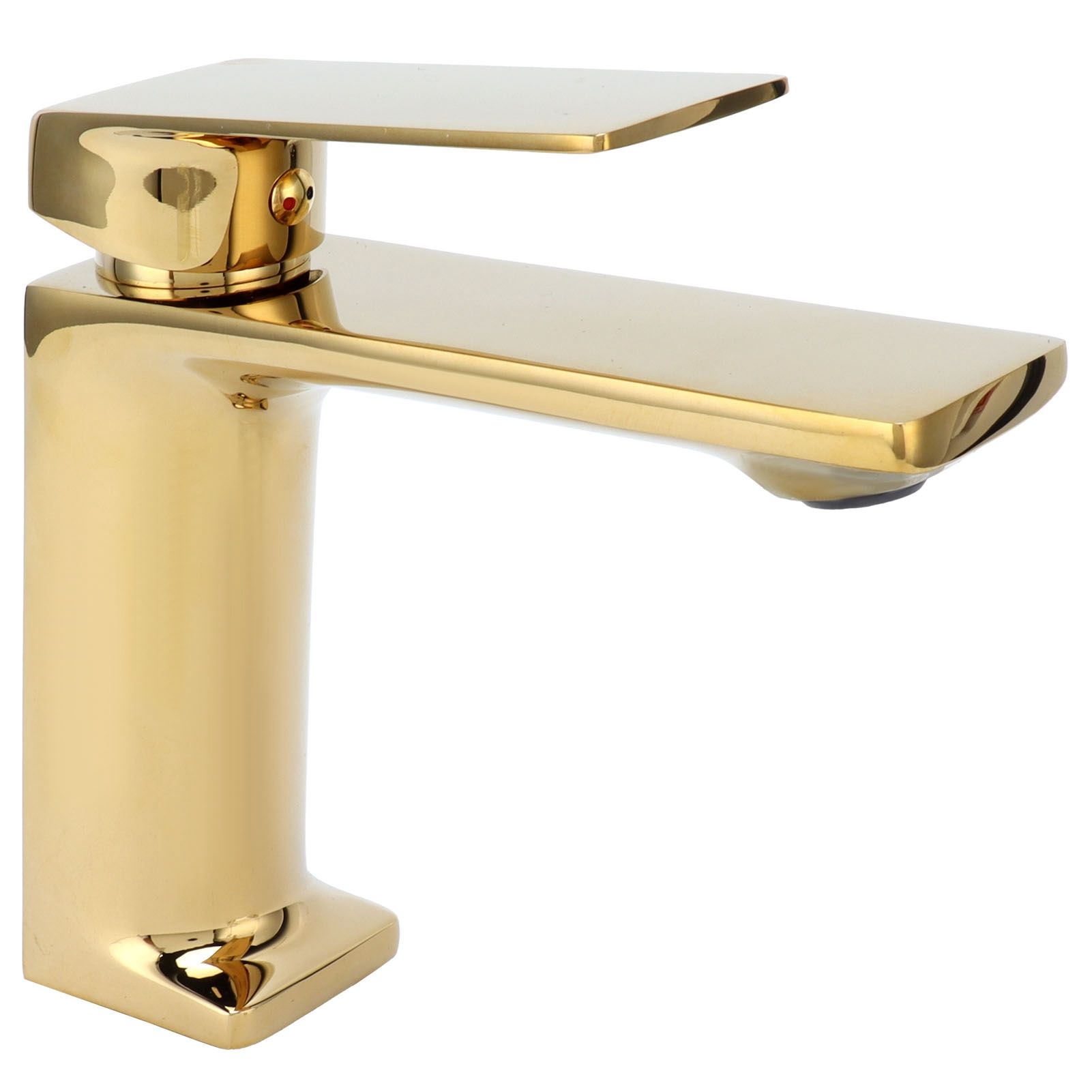 Bathroom Faucet Copper Water Tap Single Hole Durable for Kitchen Toilet Hotel