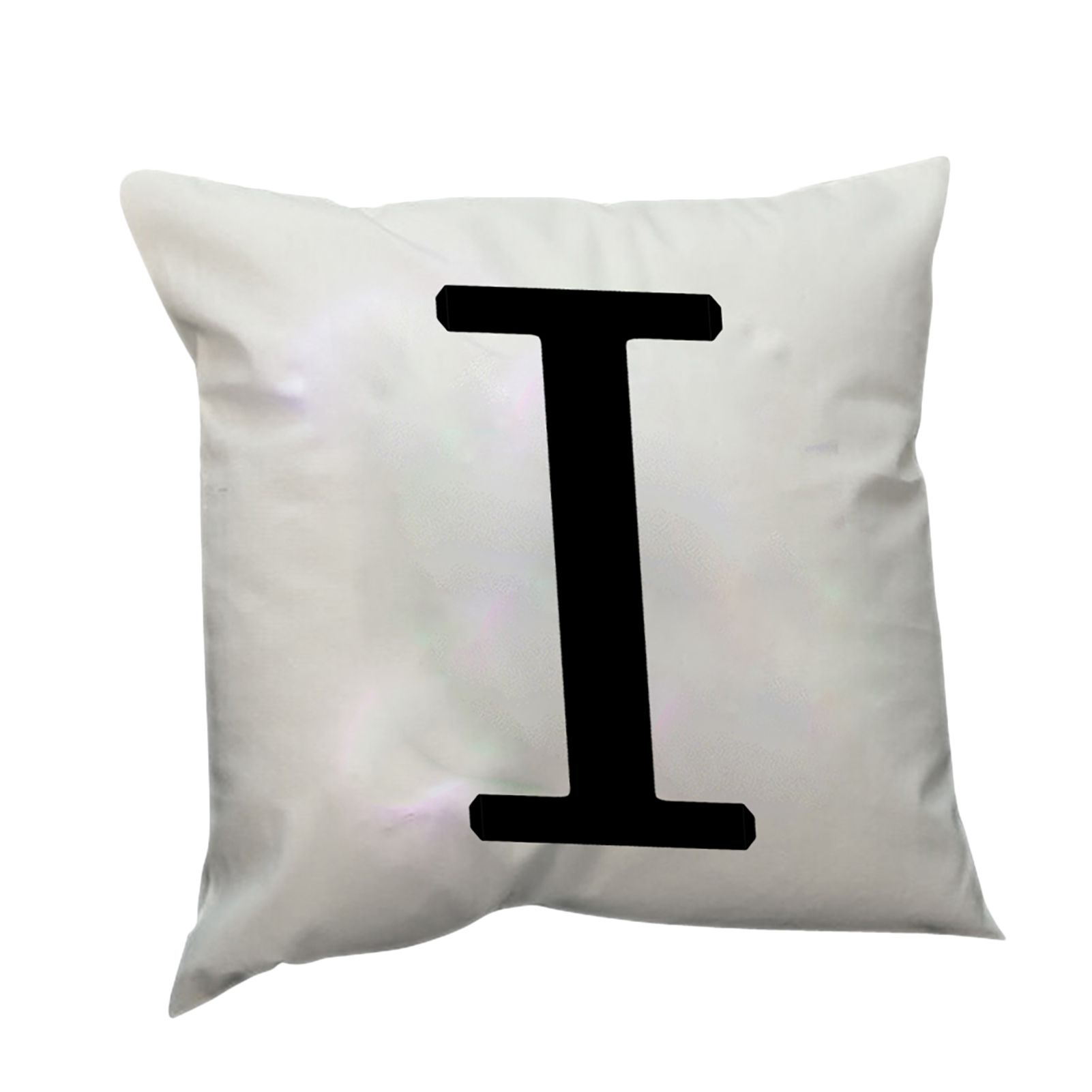 Pillow Case Breathable LED Light Flannel Letters Printed Cushion Cover for Home Decor