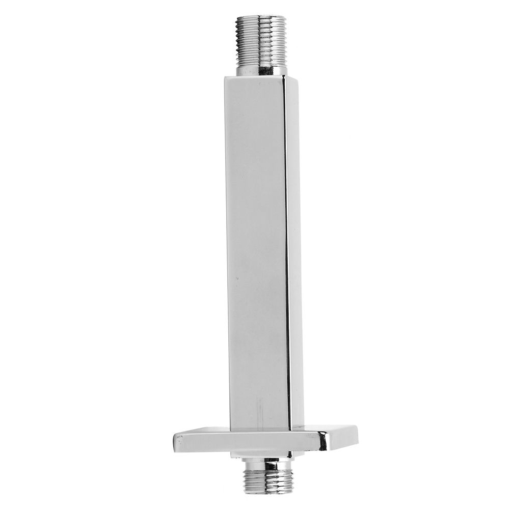 G1/2in Thread Wall Mounted Shower Arm Rod Tube Pipe Bathroom Accessories GS