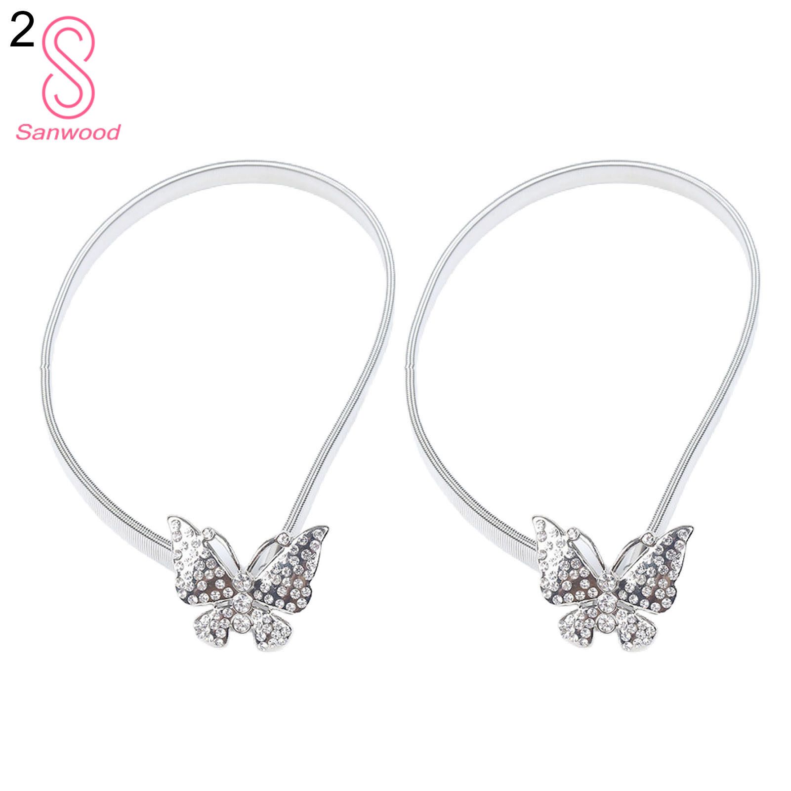 Curtain Straps Smooth Surfe Stylish Drapery Buckles Holdbks