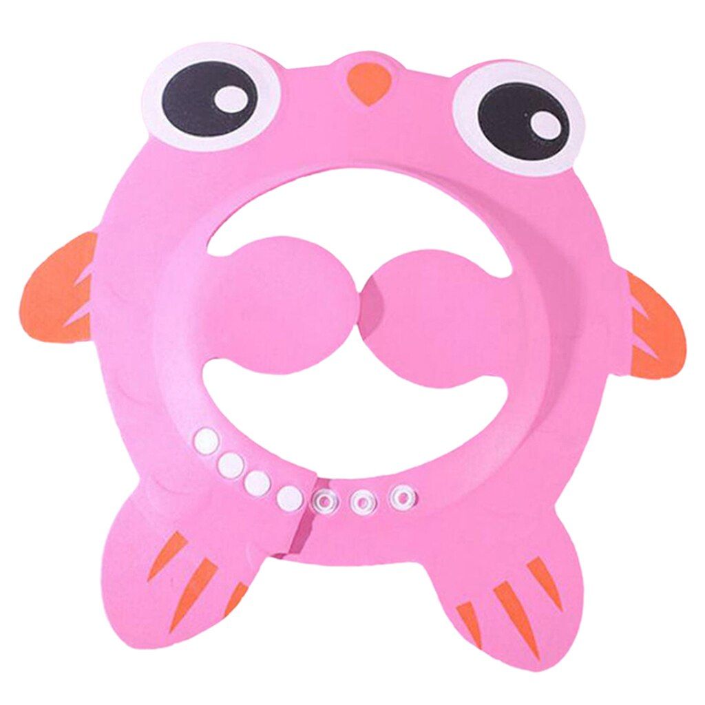 Adjustable Lightweight Baby Bath Cap EVA Plastic Waterproof Shower Caps Hat Children Toddler Shampoo Bathroom Accessories
