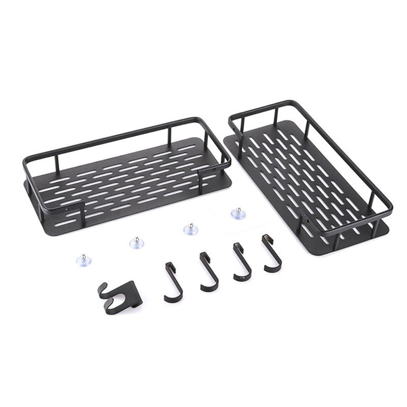 2Pcs Shower Shelf,Shower Basket,Shower Shelf Without Drilling,Bathroom Shelf,with Hook Shower Organizer,Bathroom Storage