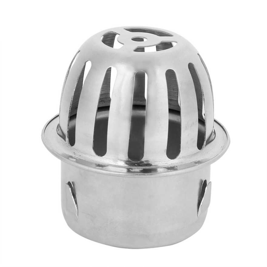 Stainless Steel Round Shape Floor Drain for Home Bathroom Outdoor Yard Balcony Use